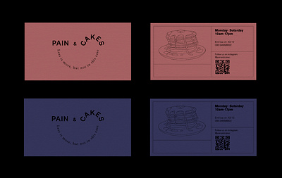 Visual Identity Pain&Cakes brandidentity brandidentitydesign branding bussines card graphicdesign logo visualidentity