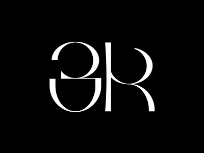 3k 36daysoftype07 brand brand identity branding contrast custom font custom letters custom type design graphic design instagram lettering logo design logodesign logotype monogram typography visual identity visual communication visual identity