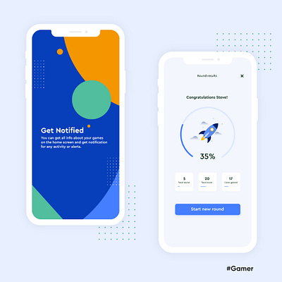 Gamer, a reward gamification app app appdesign branding branding design design developement dribble game design gameapp gamification illustration interaction design mobile app development mobile design mobile ui ui uiux userinterfacedesign ux vector