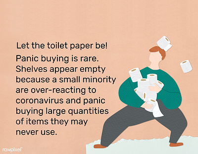 rawpixel & H+K COVID-19 Study: Panic Buying Concept coronavirus covid covid 19 covid 19 covid19 digital art free freebie graphic design illustration minimal overstocking panic buying pastel prepare stockpiling stok up toilet paper vector