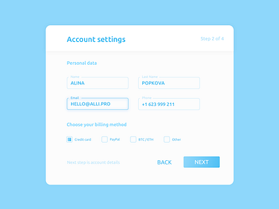 Form daily ui dailyui design