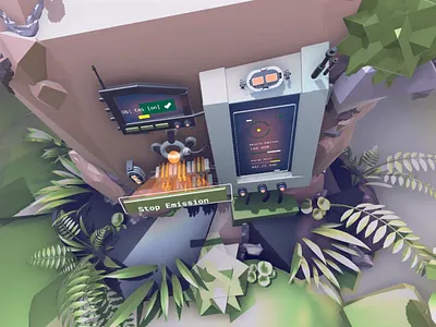 Object emission 3d art illustration magic maquette microsoftmaquette surreal ui vr vrart xr