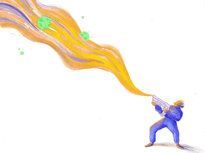 Covid On Fire art artist contrast coronavirus covid digitalart drawing friday fridaynight graphicdesign illustration illustrator inspiration paint pastel pencil quarantine weekend