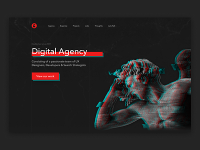 Digital Agency creative design digital agency graphic design interface ui uiux usability userinterface ux