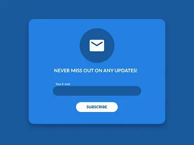 #DailyUI 026 - Subscribe app dailyui design email email form figma figmadesign flat form minimal minimalist subscribe subscribe form ui ux