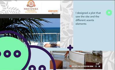 Caribbean UX & UI branding cancun design hotel illustration interaction interface leads mexico site tourism ui ux vacations vector web