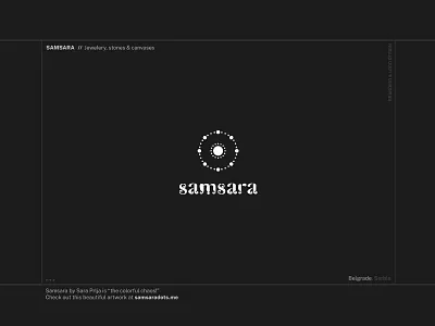 Samsara branding design logo