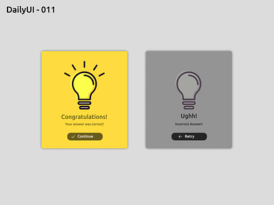 DailyUI - 011 | Flash Message app daily 100 challenge dailychallenge dailyui dailyuichallenge design error message illustration ui ux web