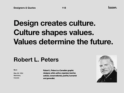 Quote - Robert L. Peters design agency design quote design quotes design tip design tips designtips graphicdesign inspirational inspirational quote inspirational quotes motivational motivational quotes motivationalquote quote design quoteoftheday ui ui ux uidesign uiux webdesign