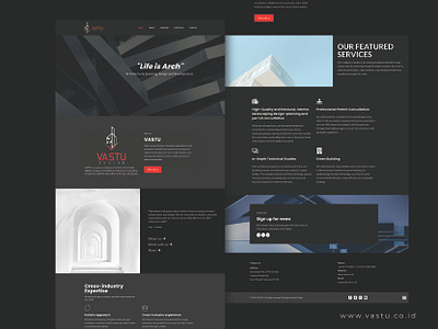 Vastu.co.id // Website Development branding design graphic design logo ui ux webdesign