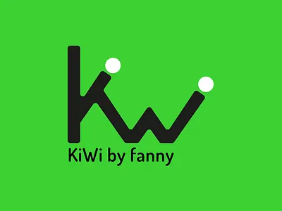 KIWI the future brand of a promising artist ... design logo vector