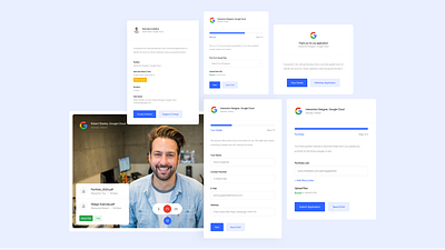 #concepts - Recruitment UI Kit pt2 design interface kit product product design recruitment ui ui kit user experience user interface userinterface ux web