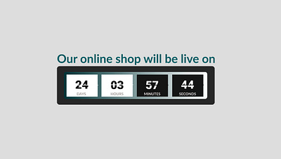 Countdown timer dailyui ux vector