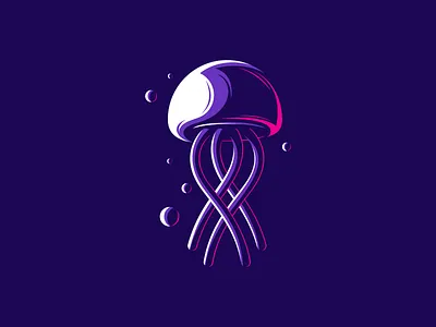 jellyfish diving graphic design graphicdesign jellyfish jellyfish logo logo logo idea logo ideas logo inspiration logodesign logodesigner logoidea logoideas logoinspiration logoinspirations logos logotype mascot ocean sea
