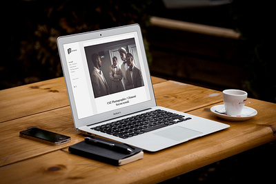 Web Design for CSZ Photographie design photograph photographer photography ui ux web website website design wordpress