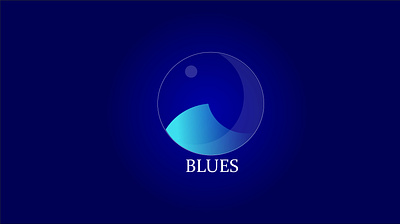 BLUES branding conception flat icon logo logo design logodesign marque typography ui