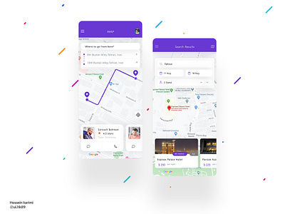 map application adobe xd android application map navigation ui ui design user interface ux