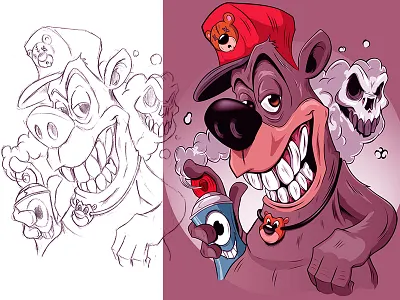 Digital Art adobe adobeillustrator cartoon digitalart illustration illustrator vector