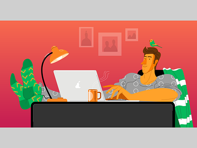 Stay home illustration stayhome vector vector art