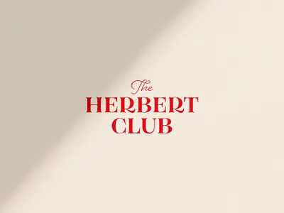 The Herbert Club | Logo branding design logo logotype typography