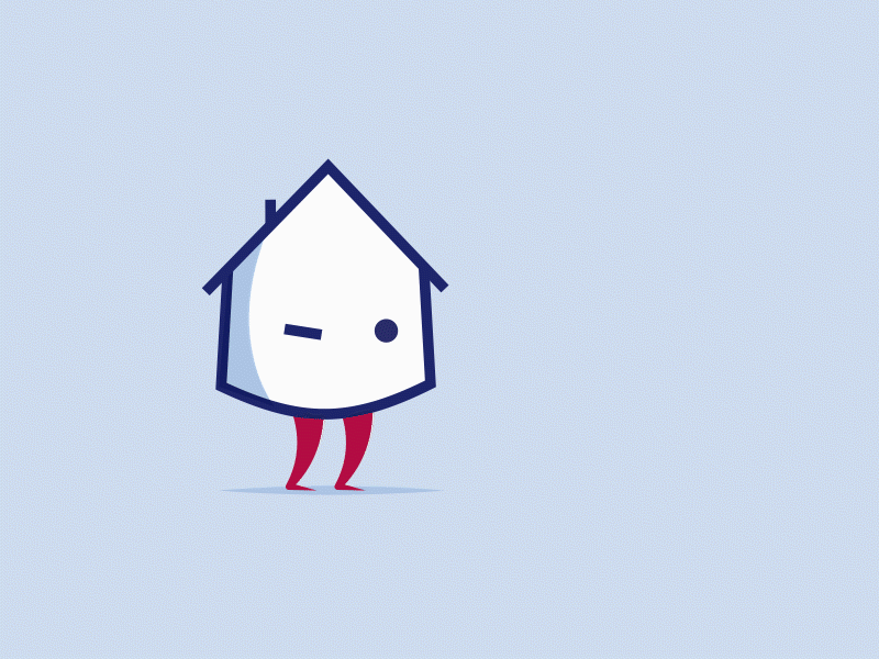 House #09 — Qualiscore 2d animation animation 2d branding character animation character design city city branding design house human being illustration interior space life lifestyle motion design tiny tinyhouse town