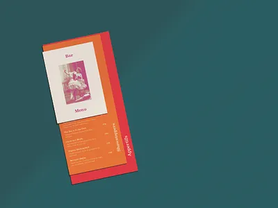 The Herbert Club | Bar Menu bar menu brand design branding cocktail bar collateral design design menu menu design