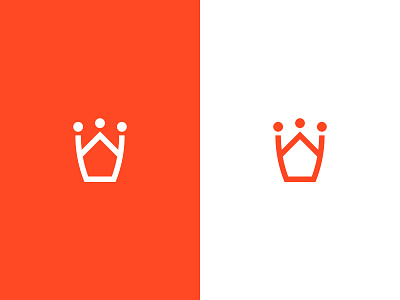 Woningsdag crown dutch home just for fun king kingsday logo orange the netherlands