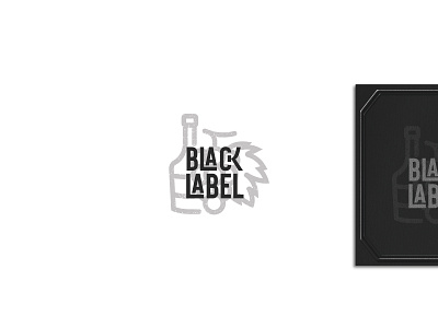 Black Label 30dayschallenge icon illustration logo logo design logodesign logotype minimalist wine wine label wine logo