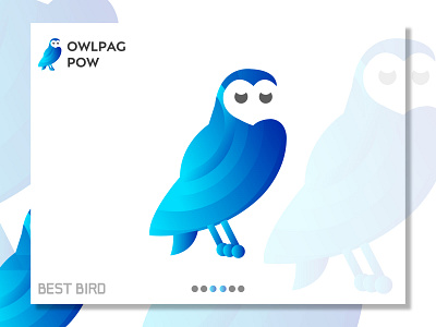 OWL Bird Logo For OWLPAGPOW abstract amdesignspack logo birds brand brand designer colorfull creative effective logo design logo design branding logo designer logo mark logotype mark minimal minimalist logo design modern modern logo owl mark owls