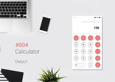 Calculator Challenge app challenge dailyui design figma iphone ui uidesign uiux user interface