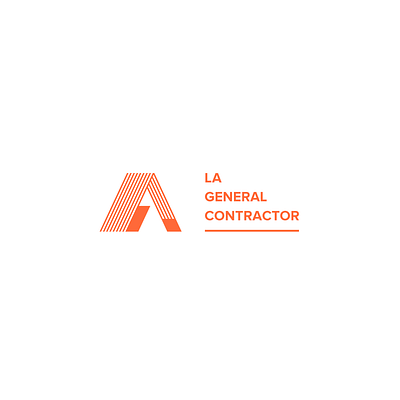 LA-General Contractor branding design graphic design inspiration logo logotype mexico minimal tresleches vector