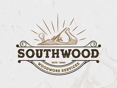 Southwood Carpenter | Logo V1 | brand identity branding carpenter carpenterlogo crafted logo crafted man logo logodesigners logodesignersclub wood logo