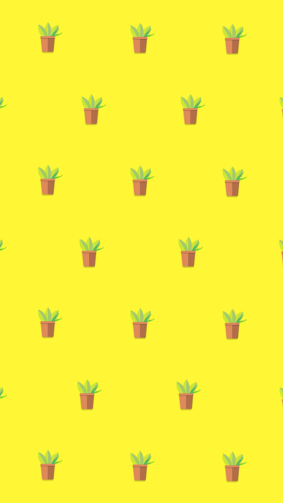 Plant pattern application design figma figmadesign illustration minimal mobile online plant plants simple ui ux wallpaper