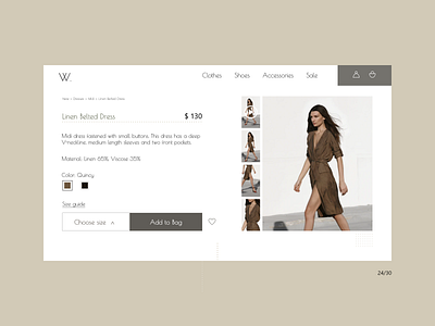 Challenge 24/30 challenge concept daily challange ecommerce fashion fashion store product card shop ui ui design