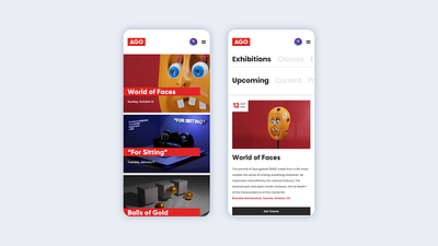 AGO Reimagined Mobile app art branding design illustration illustrator ui ux web website