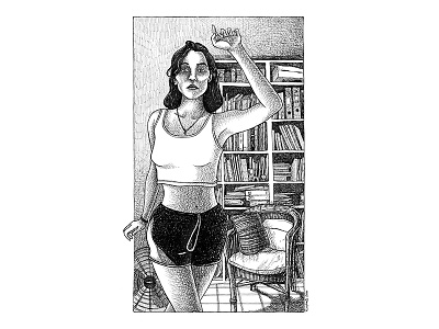 Lara character art characterdesign comicart draw emiliano raspante illustration illustration art sketch