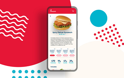 Chick-fil-A mobile app android android app app app design appdesign dailyui design designchallenge mobile mobile app mobile ui ui uidesign ux