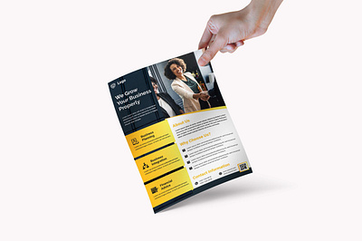 Flyer Design banner design bifold brochure branding brochure brochure design catalog flyer leaflet poster design template