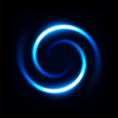 Round Blue Light Twisted adobe illustrator animation blue branding design fantastic hole illustration light rotating round shiny twirl vector