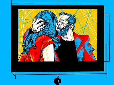 QUARENTENA DIA 31 adobe design geometric illustration illustrator procreate vector vetor