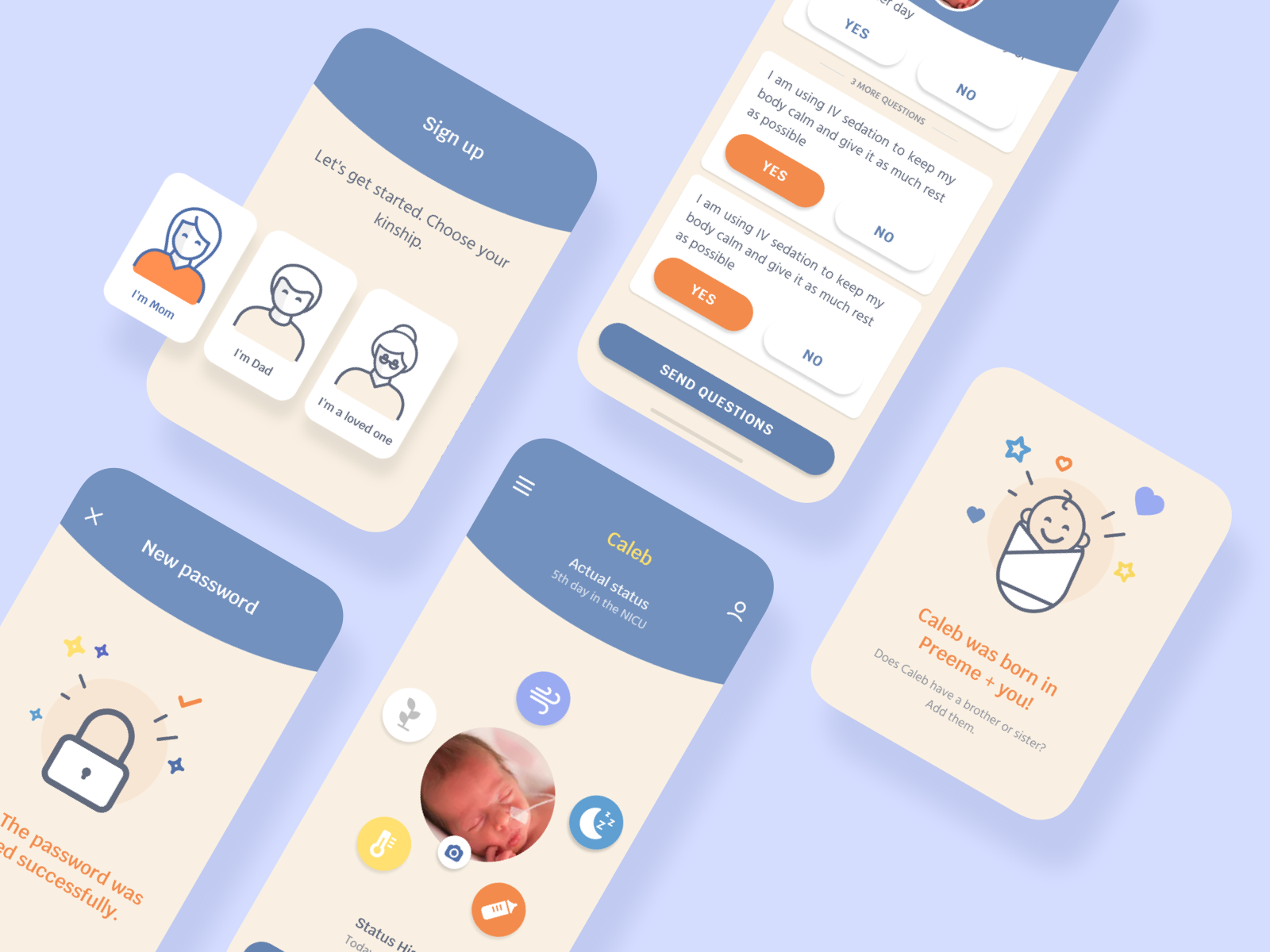 Example of Helping parents with preemies