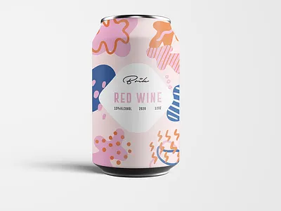 Packaging Design - Brik - Red wine adobe illustrator cc adobe photoshop cc brand design brand identity branding design graphic design illustration package packagedesign packaging packaging design pattern pattern design wine branding