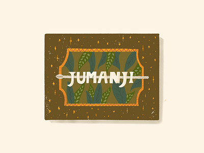 Jumanji board game colourful design fun illustration jumanji procreate texture