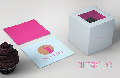 CUPCAKE LAB - Visual Identity, Packaging Design branding clean design flat graphic design illustration illustrator logo minimal vector