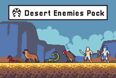 Free Enemy Sprite Sheets Pixel Art character d enemies fantasy fantasy game game assets game design gamedev indie indie game pixel art pixelart platformer rpg sprite