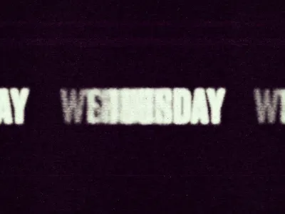 Blur blur blurry calendar convused day distorted distressed gruge noise repeat static type typography