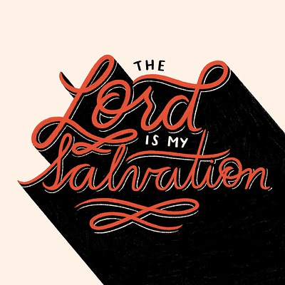 Psalm 12:2 bible bible study bible verse church hand lettering illustration lettering salvation type typography worship