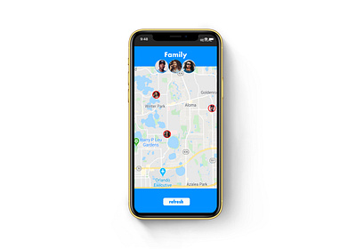 UX Design 020 - Location Tracker app design minimal mobile mobile design mobile ui mobile ux ui uidaily ux ux design