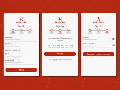 Sign up page. dailyui design figma flat ui uiux ux