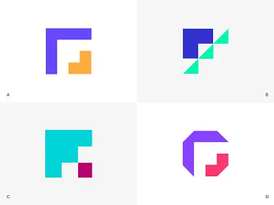 F Logo concepts arrow arrow logo branding clever f logo f mark icon logo logos mark minimal progress logo steps